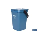 CONTENEDOR AZUL PARA PAPEL-CARTON 25L. (PACK: 1 UDS) - Almacén de Ferretería Acor