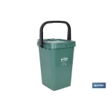 CONTENEDOR VERDE PARA VIDRIO  25L. (PACK: 1 UDS) - Almacén de Ferretería Acor