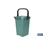CONTENEDOR VERDE PARA VIDRIO  25L. (PACK: 1 UDS) - Almacén de Ferretería Acor
