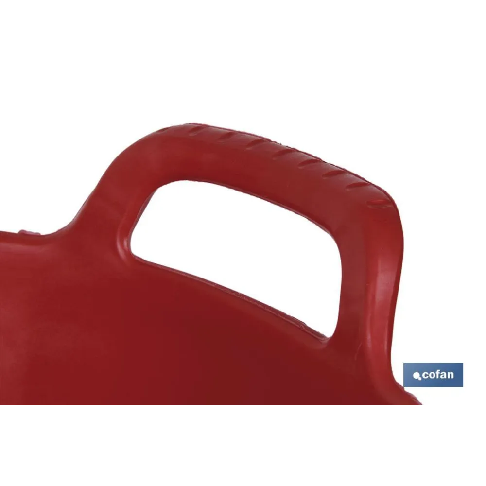 CAPAZO  42 L ROJO  48.5 X 45 X 38 CM venta unitaria (PACK: 1 UDS) - Almacén de Ferretería Acor