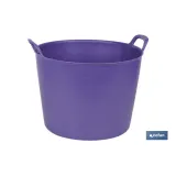 CAPAZO 42 L VIOLETA  48.5 X 45 X 38 CM venta unitaria (PACK: 1 UDS) - Almacén de Ferretería Acor