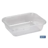 BANDEJA 31.5X23.5X6.5cm MULTIUSOS  TRANSPARENTE venta unitaria (PACK: 1 UDS) - Almacén de Ferretería Acor