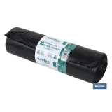 PACK 10 BOLSAS BASURA115x160cm GALGA 150 NEGRO (PACK: 1 UDS) - Almacén de Ferretería Acor