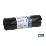 BOLSA DE  BASURA 85X105 G.130 COLOR NEGRO 10 UDS (PACK: 1 UDS) - Almacén de Ferretería Acor