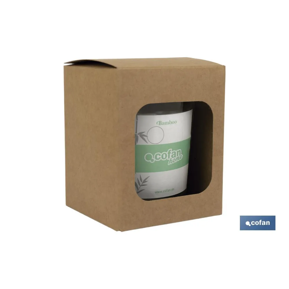 VELA AROMATICA  DE CERA VEGETAL BAMBOO 125 G (PACK: 12 UDS) - Almacén de Ferretería Acor