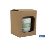 VELA AROMATICA  DE CERA VEGETAL BAMBOO 125 G (PACK: 12 UDS) - Almacén de Ferretería Acor