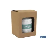 VELA AROMATICA DE CERA VEGETAL OCEAN 125 Gventa unitaria (PACK: 1 UDS) - Almacén de Ferretería Acor