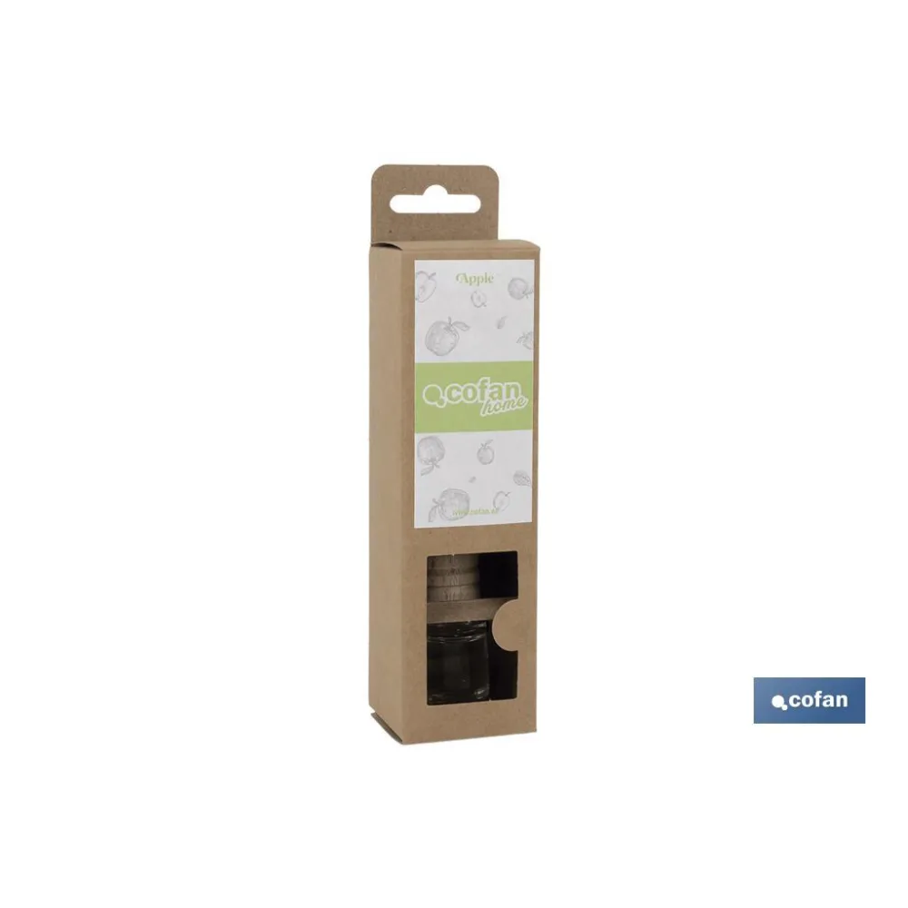 AMBIENTADOR DE COCHE APPLE (PACK: 12 UDS) - Almacén de Ferretería Acor