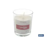 VELA AROMATICA DE CERA VEGETAL WHITE JASMINE 125 G (PACK: 12 UDS) - Almacén de Ferretería Acor