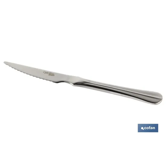 BL 2uds CUCHILLO DE CARNE INOX C-18/0 MODELO BOLONIA 10 mm (PACK: 1 UDS) - Almacén de Ferretería Acor