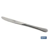 BL 2uds CUCHILLO DE MESA INOX C-18/0 MODELO BOLONIA 10 mm (PACK: 1 UDS) - Almacén de Ferretería Acor