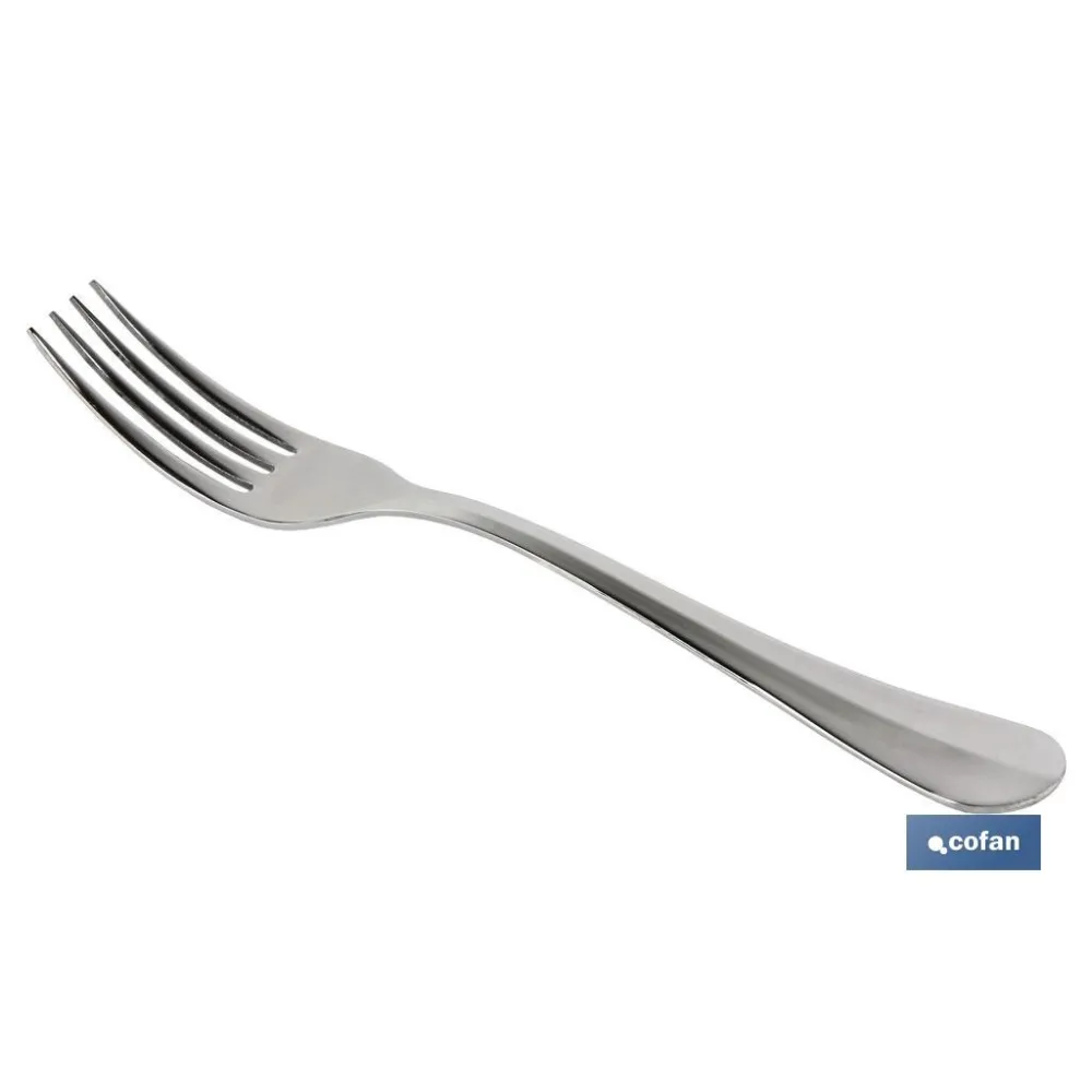 BL 2uds TENEDOR DE MESA INOX C-18/0 MODELO BOLONIA 2 mm (PACK: 1 UDS) - Almacén de Ferretería Acor