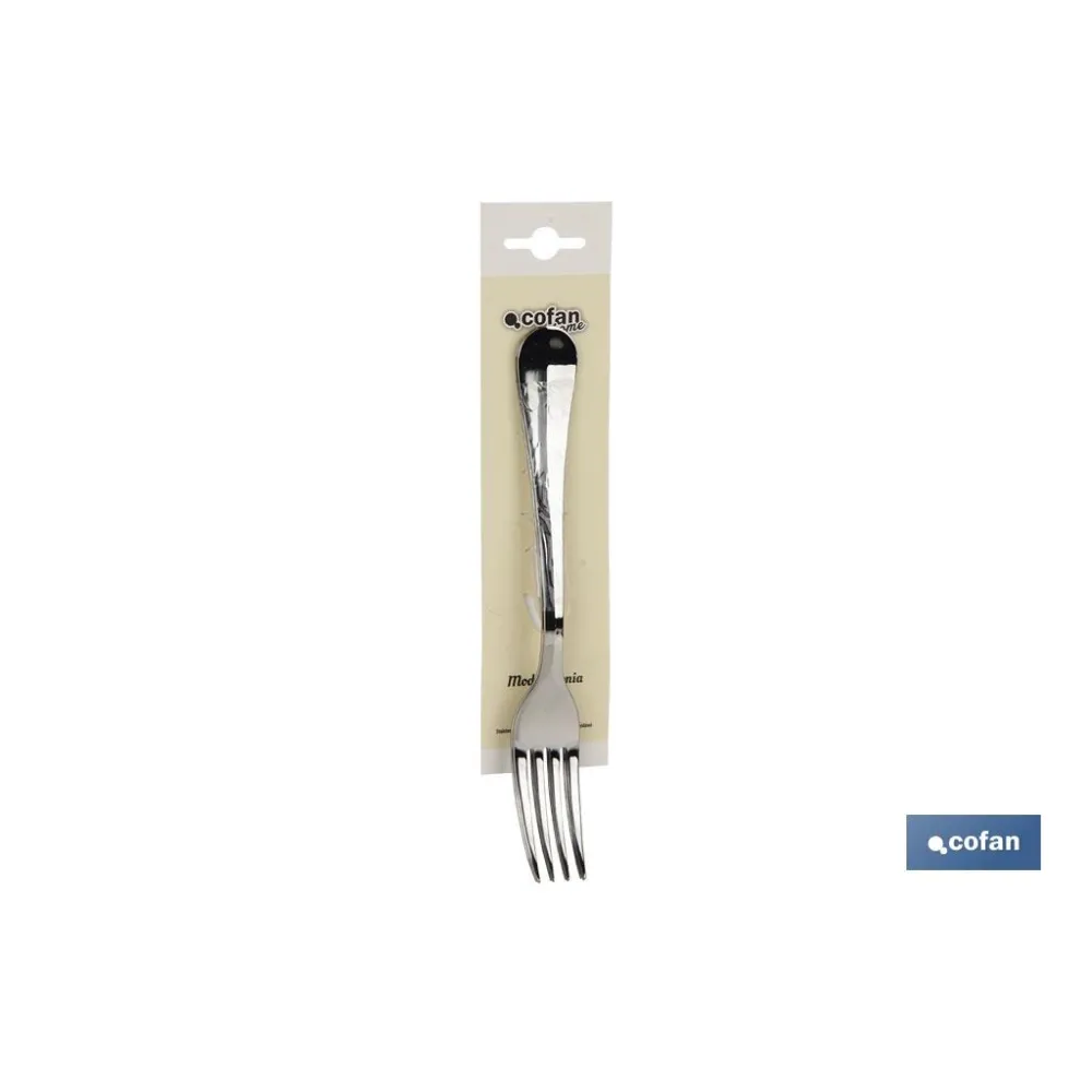 BL 2uds TENEDOR DE MESA INOX C-18/0 MODELO BOLONIA 2 mm (PACK: 1 UDS) - Almacén de Ferretería Acor