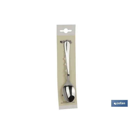 BL 2uds CUCHARA DE CAFE INOX C-18/0 MODELO BOLONIA 1.5 mm (PACK: 1 UDS) - Almacén de Ferretería Acor