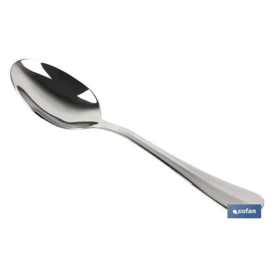 CAJA 12uds CUCHARA DE POSTRE INOX C-18/0 MODELO BOLONIA1.5 mm (PACK: 1 UDS) - Almacén de Ferretería Acor