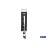 BL 2uds TENEDOR DE MESA INOX C-18/10 MODELO BARI 2,5 mm (PACK: 1 UDS) - Almacén de Ferretería Acor