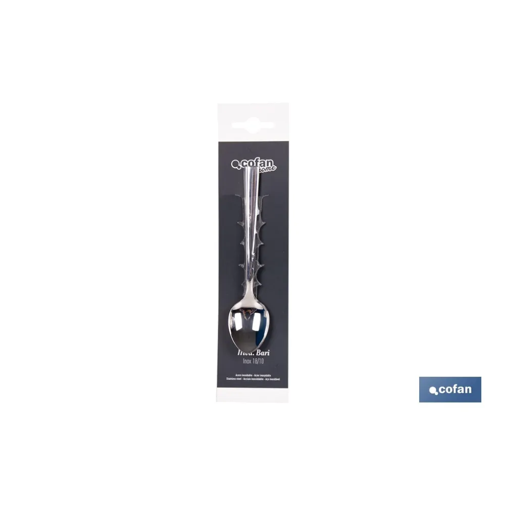 BL 3uds CUCHARA DE TE INOX C-18/10 MODELO BARI 1,5 mm (PACK: 1 UDS) - Almacén de Ferretería Acor