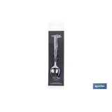 BL 3uds CUCHARA DE TE INOX C-18/10 MODELO BARI 1,5 mm (PACK: 1 UDS) - Almacén de Ferretería Acor