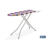 FUNDA ACOLCHADA PARA TABLA DE PLANCHAR 135X53 CIRCULOS (PACK: 1 UDS) - Almacén de Ferretería Acor