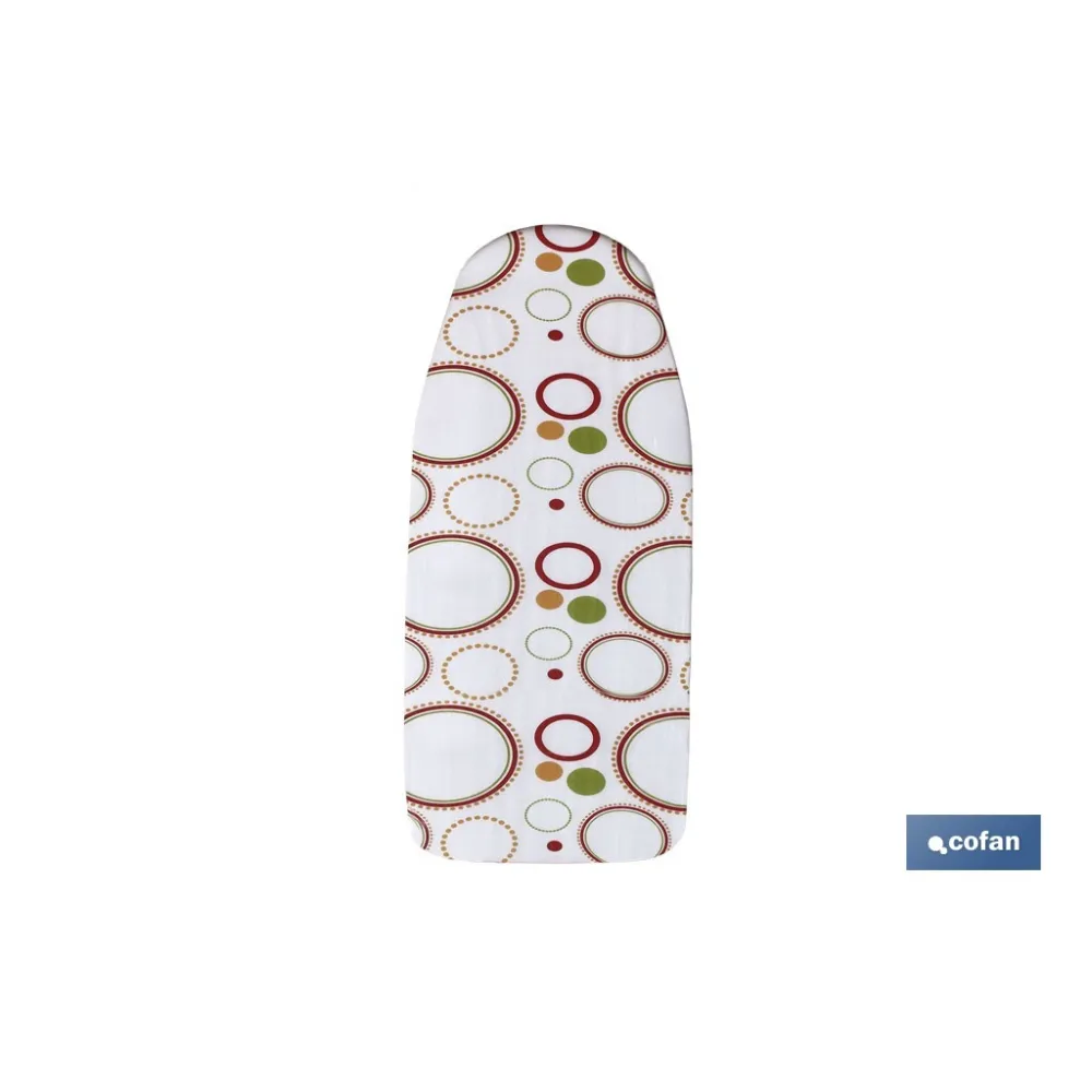 FUNDA TABLA PLANCHAR ACOLCHADA 140X60 PUNTOS (PACK: 1 UDS) - Almacén de Ferretería Acor
