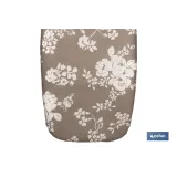 FUNDA TABLA PLANCHAR ACOLCHADA 140X60 FLORES BLANCAS (PACK: 1 UDS) - Almacén de Ferretería Acor