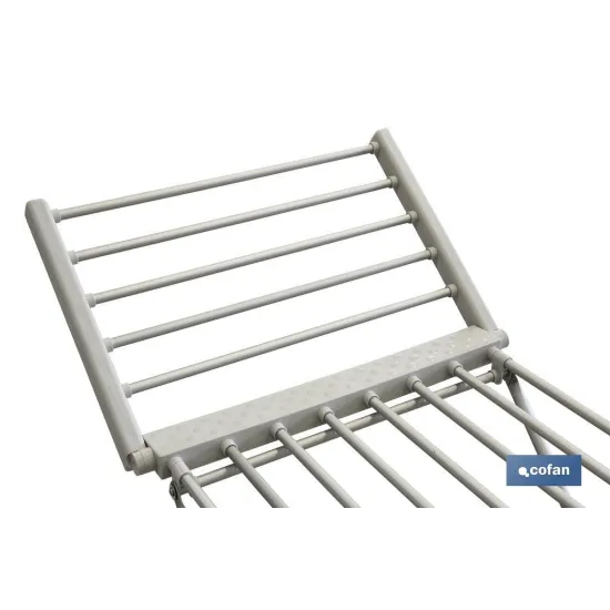 TENDEDERO EXTENSIBLE ELECTRICO ALUMINIO 148 X 52 X108 CM IP22 (PACK: 1 UDS) - Almacén de Ferretería Acor