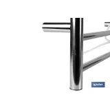 TOALLERO ELECTRICO INOXIDABLE 70 X 53 X 10,5 CM IP44 (PACK: 1 UDS) - Almacén de Ferretería Acor