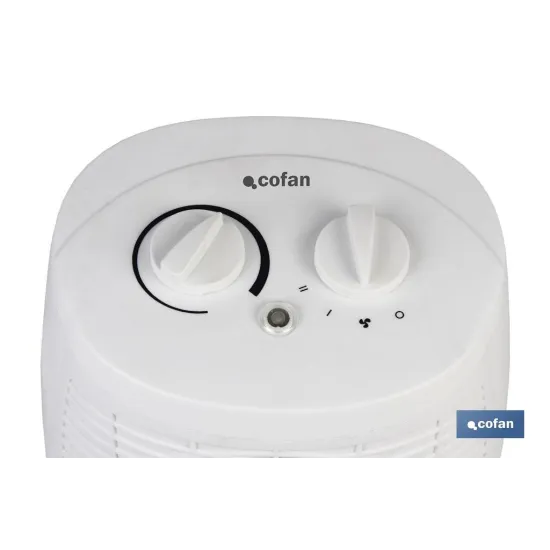 TERMOVENTILADOR 1000/ 2000 W (PACK: 1 UDS) - Almacén de Ferretería Acor