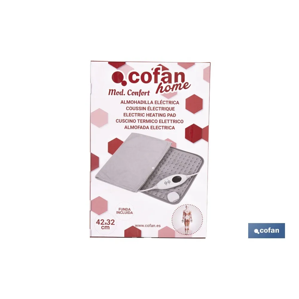 ALMOHADILLA ELÉCTRICA 42 X 32 CM (PACK: 1 UDS) - Almacén de Ferretería Acor