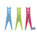 PACK 24 UDS PINZAS PLÁSTICO STANDAR 7cm (PACK: 1 UDS) - Almacén de Ferretería Acor