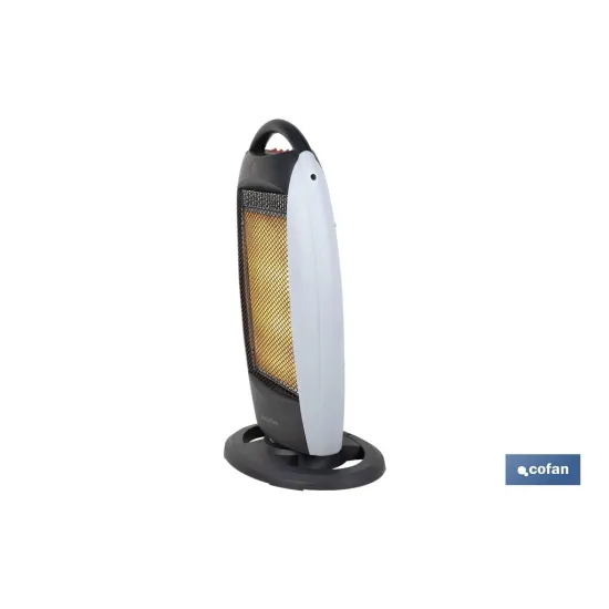 ESTUFA HALOGENA OSCILANTE 400/800/1200 W (PACK: 1 UDS) - Almacén de Ferretería Acor