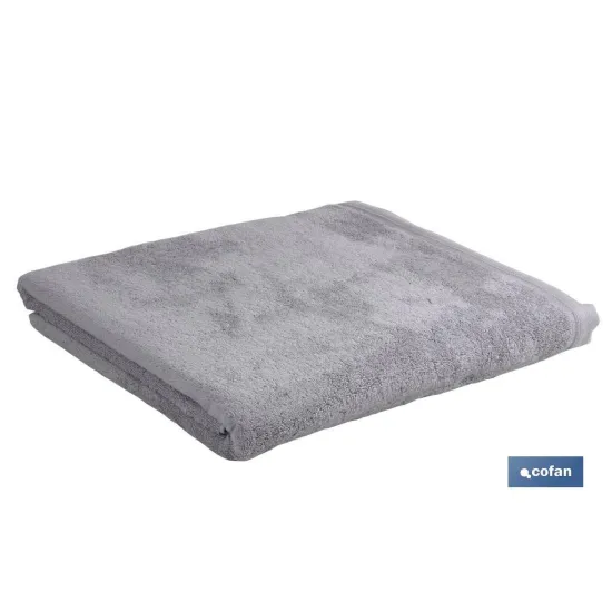 TOALLA TOCADOR GRIS PERLA GR.580/M2 GAMA PERLAN 30X50cm (PACK: 1 UDS) - Almacén de Ferretería Acor