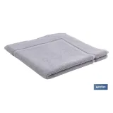 ALFOMBRA BAÑO GRIS PERLA GR.1000 GAMA PERLAN 60x60cm (PACK: 1 UDS) - Almacén de Ferretería Acor