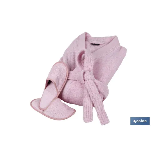 ALBORNOZ ROSA CLARO GR.500/M2 GAMA FLOR TALLA M (PACK: 1 UDS) - Almacén de Ferretería Acor