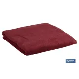 TOALLA DUCHA BURDEOS 580GR/M2  MODELO PARIS 70X140cm (PACK: 1 UDS) - Almacén de Ferretería Acor
