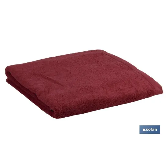 TOALLA BAÑO BURDEOS GR580/M2 MODELO PARIS 100X150cm (PACK: 1 UDS) - Almacén de Ferretería Acor