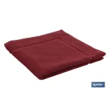 ALFOMBRA BAÑO BURDEOS GR1000 MODELO PARIS 60X60cm (PACK: 1 UDS) - Almacén de Ferretería Acor