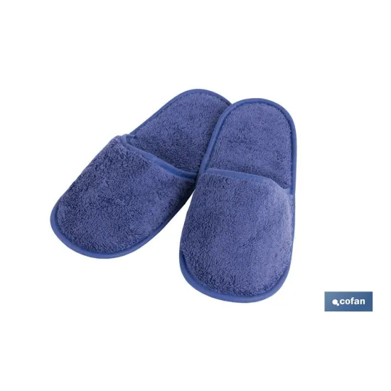 ZAPATILLAS BAÑO AZUL MARINO MODELO MARIN   TALLA.M (PACK: 1 UDS) - Almacén de Ferretería Acor