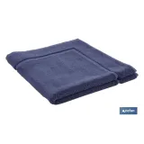 ALFOMBRA BAÑO AZUL MARINO GR.1000  MODELO MARIN     60X60cm (PACK: 1 UDS) - Almacén de Ferretería Acor