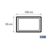TOALLA LAVABO PÚRPURA GR.580/M2 MODELO MAR ROJO 50X100cm (PACK: 1 UDS) - Almacén de Ferretería Acor