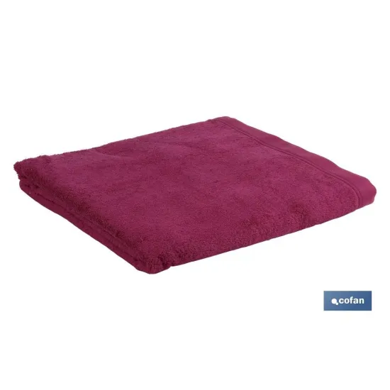 TOALLA BAÑO PÚRPURA GR.580/M2 MODELO MAR ROJO 100X150cm (PACK: 1 UDS) - Almacén de Ferretería Acor
