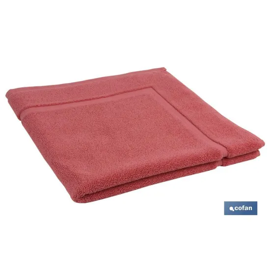 ALFOMBRA BAÑO CORAL GR.1000 MODELO JAMAICA 60X60cm (PACK: 1 UDS) - Almacén de Ferretería Acor