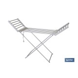 TENDEDERO EXTENSIBLE ELECTRICO ALUMINIO 148 X 52 X108 CM IP22