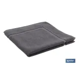 ALFOMBRA BAÑO GRIS ANTRACITA GR.1000 MODELO PIEDRA 60x60cm (PACK: 1 UDS) - Almacén de Ferretería Acor