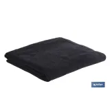 TOALLA TOCADOR NEGRO GR.580/M2 MODELO BRILLANTE 30X50cm (PACK: 1 UDS) - Almacén de Ferretería Acor