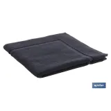ALFOMBRA BAÑO NEGRO GR.1000 MODELO BRILLANTE 60X60cm (PACK: 1 UDS) - Almacén de Ferretería Acor