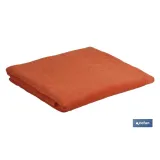 TOALLA DUCHA ORANGE  GR.580/M2  MODELO AMANECER 70X140cm (PACK: 1 UDS) - Almacén de Ferretería Acor