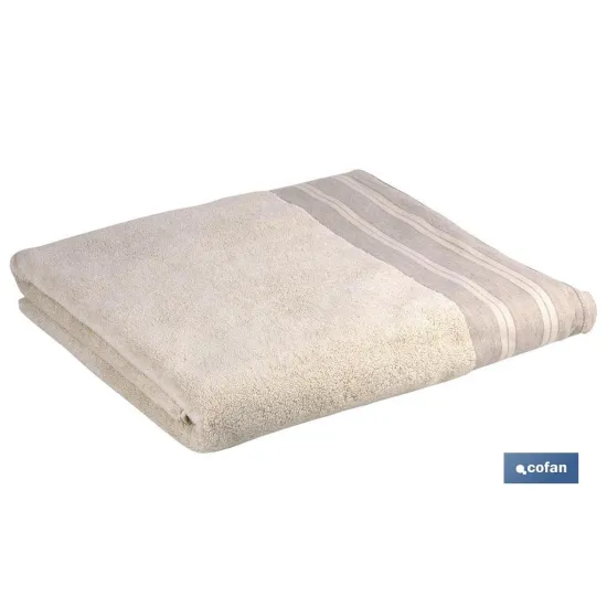 TOALLA TOCADOR NATURE  GR.600/M2  MODELO INSPIRACIÓN 30X50cm (PACK: 1 UDS) - Almacén de Ferretería Acor