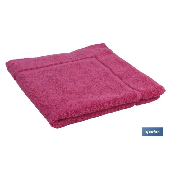 ALFOMBRA BAÑO  FUCSIA GR.1000 MODELO PRIMAVERA 60X60cm (PACK: 1 UDS) - Almacén de Ferretería Acor