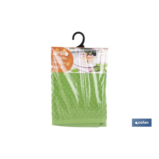 PACK 2 PAÑOS COCINA 50x50 VERDE/AZUL (PACK: 1 UDS) - Almacén de Ferretería Acor